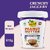 DR P NUT Peanut Butter Chocolate & Jaggery Spread Crunchy | 26g Protein | Vegan Peanut Butter | 100% Pure Roasted Peanuts | Non GMO | Gluten & Cholesterol Free Nut Butter Combo Pack (227g + 227g)