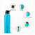 IMPETUS Water Sipper Stainless Steel Bottle 1 Litre for School, Gym, Leakproof