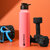 IMPETUS Water Sipper Stainless Steel Bottle 1 Litre for School, Gym, Leakproof
