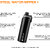 IMPETUS Water Sipper Stainless Steel Water Bottle 1 Litre, Leakproof, Rust free