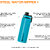 IMPETUS Water Sipper Stainless Steel Water Bottle 1 Litre, Leakproof, Rust free