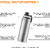 IMPETUS Water Sipper Stainless Steel Water Bottle 1 Litre, Leakproof, Rust free