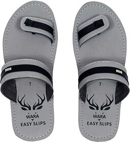 MCS Gray Comfortable Slippers For Mens