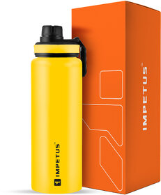 IMPETUS Water Sipper Stainless Steel Water Bottle 1 Litre, Leakproof, Rust free