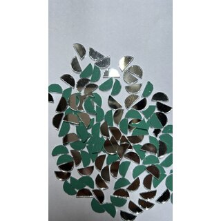 MIRROR GLASS WORLDWIDE Silver Fancy Half Moon Shape for Creative Projects, Crafting, and Decorative Art, 6 12 MM 640 P MIRROR GLASS WORLDWIDE Silver Fancy Half Moon Shape for Creative Projects, Crafting, and Decorative Art, 6 12 MM 640 P