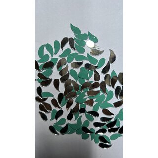 MIRROR GLASS WORLDWIDE Silver Fancy Mango Shape Mirror for Jewellery Making,Other Craft Work Like Project lippan Art, MIRROR GLASS WORLDWIDE Silver Fancy Mango Shape Mirror for Jewellery Making,Other Craft Work Like Project lippan Art,