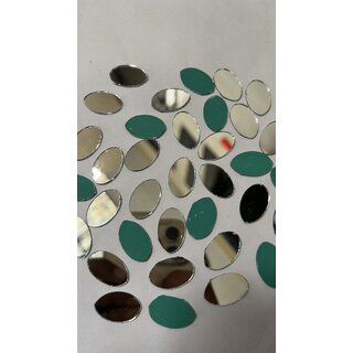                       MIRROR GLASS WORLDWIDE SILVER FANCY SHAPE MIRROR FOR JEWELLRY MAKING ART WORK, 1320MM 200 PIECE 100GM                                              