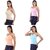 Ginash Women's Cotton Slips (Pack of 4)