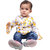 Kid Kupboard Cotton Baby Girls Top, Multicolor, Full-Sleeves, 9-12 Months KIDS7520