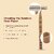 SHAVECO Bamboo Safety Disposable Razor for Men  3 Blades Razor with Lubricating Strip / Pivot Head  Pack of 3