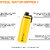 IMPETUS Water Sipper Stainless Steel Water Bottle 1 Litre, Leakproof, Rust free