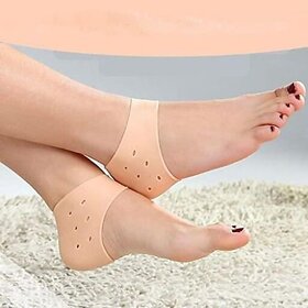 Cool Silicon Gel Heel Socks Pad (Pack Of 1)