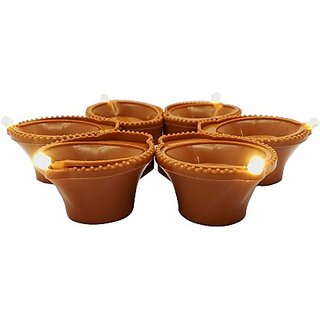 Sensor Eco-Friendly Led Candles Candle For Diwali Candle (Multicolor, Pack of 6) Sensor Eco-Friendly Led Candles Candle For Diwali Candle (Multicolor, Pack of 6)