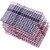 Rise N' Shine Check Napkin Big Multicolor Cloth Napkins (6 Sheets)