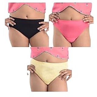                       Ginash Girls Cotton Modal Bikini Pantie (Pack of 3)                                              