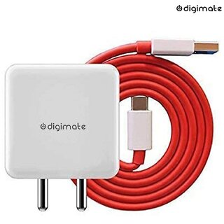 Digimate 20W Type C Fast Charging Adaptor with USB to Type C Cable, Compatible with All Type-C Devices Digimate 20W Type C Fast Charging Adaptor with USB to Type C Cable, Compatible with All Type-C Devices