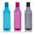 Plastic prism design Water bottle set of 3 pcs BPA free reusable easy to carry