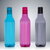 Plastic prism design Water bottle set of 3 pcs BPA free reusable easy to carry