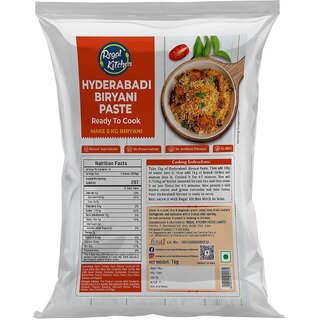 Regal Kitchen Biryaan Hyderabadi Biryani Paste-1Kg Ready to Cook cooking paste 3-Step easy to cook No Preservatives Regal Kitchen Biryaan Hyderabadi Biryani Paste-1Kg Ready to Cook cooking paste 3-Step easy to cook No Preservatives