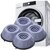 Arni Grey Plastic Washing Machine Stand Anti Vibration Pads Washer Foot Pads Dryer