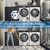 Arni Grey Plastic Washing Machine Stand Anti Vibration Pads Washer Foot Pads Dryer