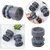 Arni Grey Plastic Washing Machine Stand Anti Vibration Pads Washer Foot Pads Dryer