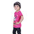 Kid Kupboard Cotton Girls T-Shirt, Pink, Half-Sleeves, 6-7 Years KIDS7586