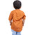 Kid Kupboard Cotton Baby Girls T-Shirt, Light Brown, Half-Sleeves, 2-3 Years KIDS7590