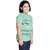 Kid Kupboard Cotton Girls T-Shirt, Green, Half-Sleeves, 11-12 Years KIDS7593