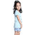 Kid Kupboard Cotton Girls T-Shirt, Blue, Half-Sleeves, 7-8 Years KIDS7608