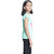 Kid Kupboard Cotton Girls T-Shirt, Blue, Half-Sleeves, 8-9 Years KIDS7610