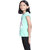 Kid Kupboard Cotton Girls T-Shirt, Blue, Half-Sleeves, 8-9 Years KIDS7610