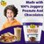 Dr. P Nut Peanut Butter Chocolate Crunchy Spread 227g  30g Protein  Vegan  Tasty  Healthy Peanut Butter