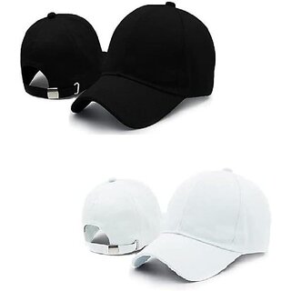 (Pack of 2) Adjustable Baseball Sports Cap Set Combo for Stylish Summer Cap (Pack of 2) Adjustable Baseball Sports Cap Set Combo for Stylish Summer Cap