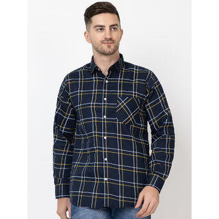                       Modernity Yellow Regular Fit Shirt For Men                                              