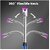 Upgraded Rechargeable Electric Gas Lighter for Kitchen Cooking Gas Stove Candles BBQ Pooja 360xc2xb0 Flexible Neck Arc Lighter Plasma Flameless Windproof USB Lighter - 400 Uses in Single Charge