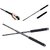 Cribking Self Defence Stick Rod Foldable Self Defence Steel Rod Foldable Rod Metal Rod Self Safety Rod Self Safety Car Metal Rod