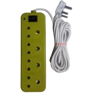 220 Watt 10Amp 4 USB Hexagon Extension Board and 4 Socket Outlet Ports with 6 ft Surge Protection Multi-Faceted Safety Power Sockets (Multicolor) 220 Watt 10Amp 4 USB Hexagon Extension Board and 4 Socket Outlet Ports with 6 ft Surge Protection Multi-Faceted Safety Power Sockets (Multicolor)