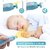 Baby Nail Trimmer Electric Nail Drill, Safe Baby Nail File,Baby Nail Clippers with Light &6 Grinding Pads Polishing Shape Tools for Newborn Toddler or Adults Toes and Fingernails, Kids Nail Care, Polish Trim,