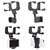 360 Degree Rotation Rearview Mirror Phone Holder Mobile Stand Mount Adjustable Arm  Angle Cradles Tabletop Phone Stand for Desk Car Vehicles Cell Phone Automobile