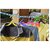 (Pack of 2) 5 Meters Windprood Anti-Slip Clothes Washing Line Drying Nylon Rope with Hooks