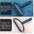 (Pack of 2) Mini Portable Manual Lint Remover Reusable Lint Remover for Clothes and Carpet Hair Remover for Couch Multicolor