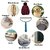 (Pack of 2) Mini Portable Manual Lint Remover Reusable Lint Remover for Clothes and Carpet Hair Remover for Couch Multicolor