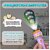 Vakra Mini Slide Projector Flashlight Torch Kids Projection Light Toy Slide Flashlight Lamp Education Learning Night Light Before Going to Bed (Multicolor) (Projector Torch | Random Slides)