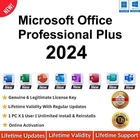 Office Professional Plus 2024 License Key Instant Delivery with Lifetime Validity. Call 9700242782