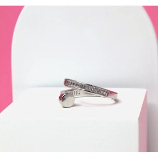 Trendy Silver crystal finger ring for women's Trendy Silver crystal finger ring for women's