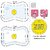 Jobber Inflatable Premium Baby Tummy Time Leakproof Water Play Mat Stimulating Play for Newborns Fun Activity Play Center Indoor and Outdoor Water Play Mat for Baby Random Design in a Safe and Enjoyable Water-Filled Environment (Multi Design)