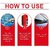 Jobber Automotive Oil Film Cleaning Brush New Glass Coating for Windshield Glass Oil Film Remover Strong Front Windshield Remover for Windshield Improves Clarity and Visibility (1 Pack)