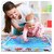Jobber Inflatable Premium Baby Tummy Time Leakproof Water Play Mat Stimulating Play for Newborns Fun Activity Play Center Indoor and Outdoor Water Play Mat for Baby Random Design in a Safe and Enjoyable Water-Filled Environment (Multi Style)