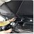 Jobber Car Sunshade Windshield Cover Umbrella Windshield Sunshade for Car Front Window Sun Protection & Heat Insulation Foldable Sun Shade Full Cover Sunshade for Most Vehicles (Universal)